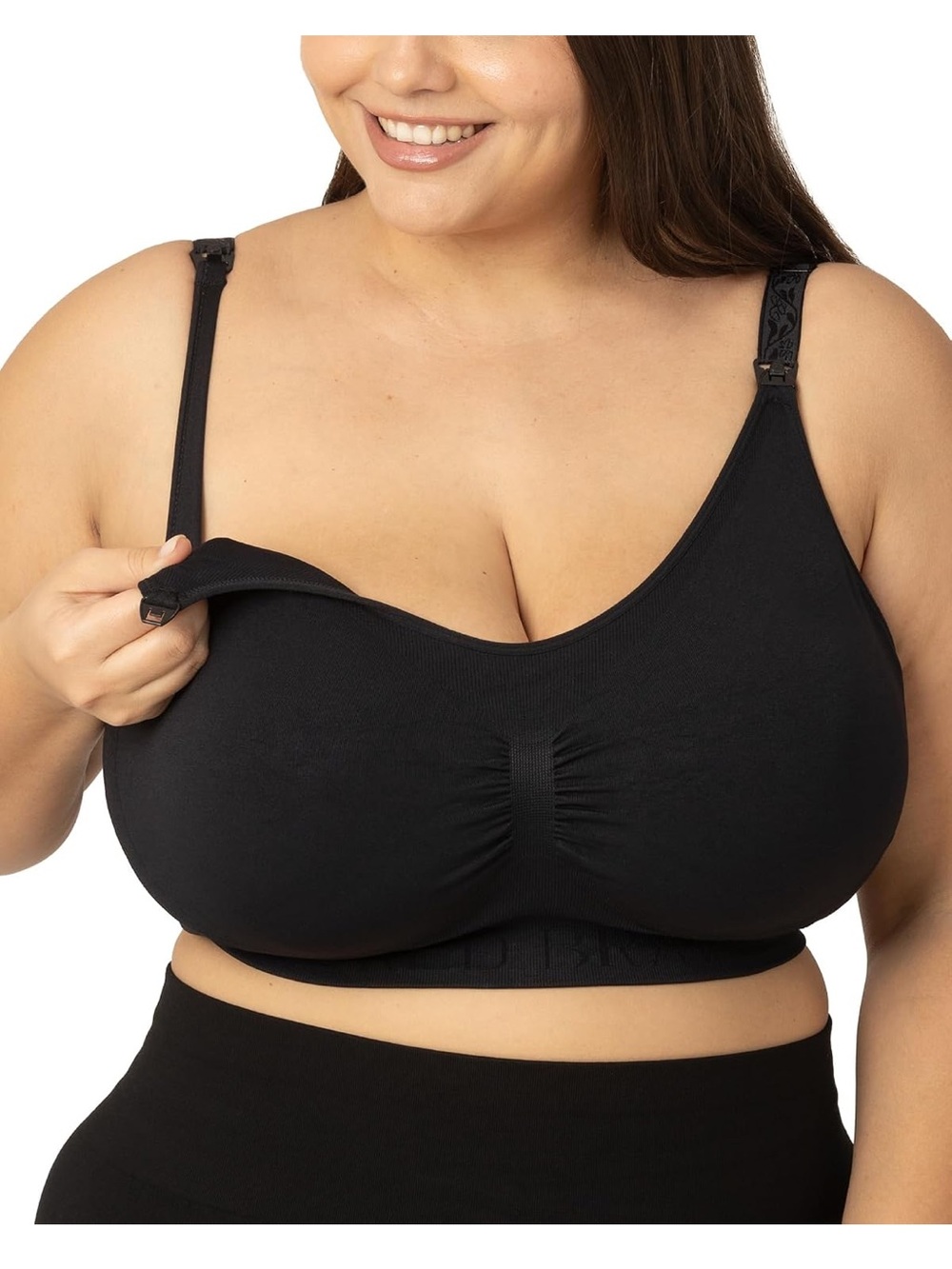 NWT Kindred Bravely Simply Sublime Nursing Bra, Wireless Maternity Bra Busty LG